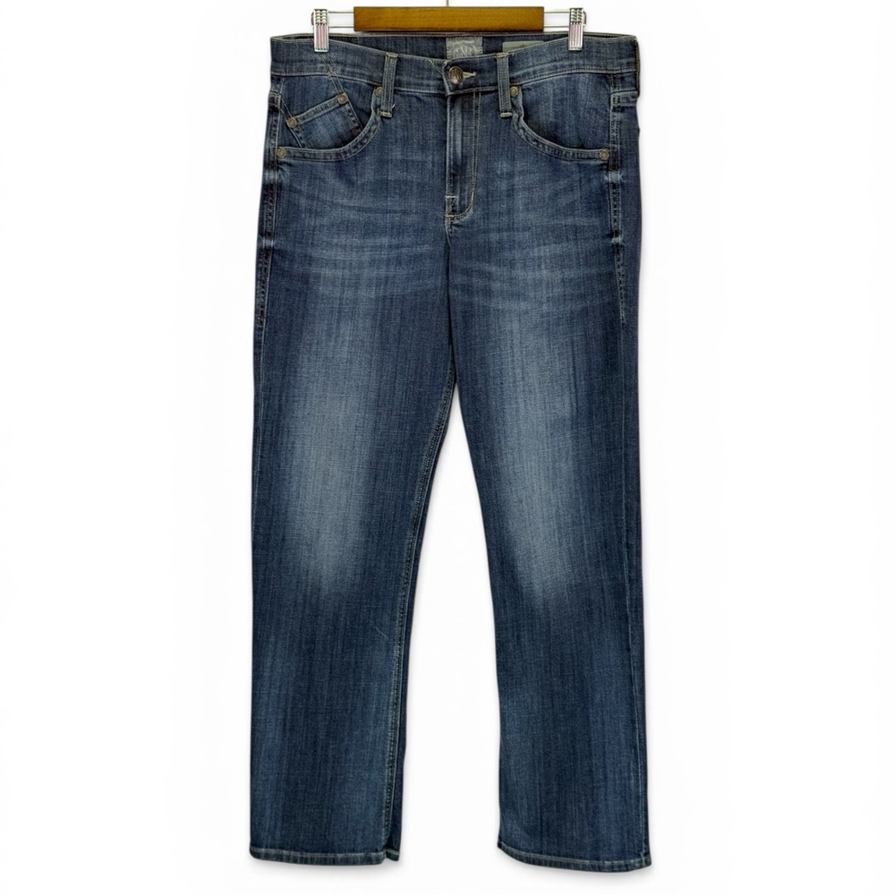 Rock & Republic Men's Straight Leg Dark Wash Denim‎ Jeans Size 33x32